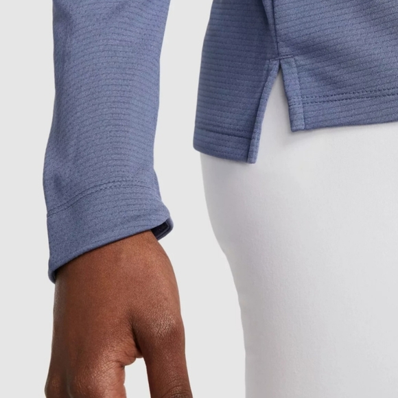 Nike Women's Dri-FIT 1/2 Zip Top Diffused Blue Women's - Picture 2 of 4